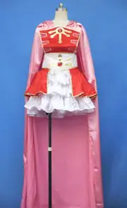 NEW Magic Knight Rayearth Hikaru Shidou Cosplay Costume