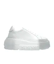 Casadei Platform Chunky Sole Sneakers 39.5 white
