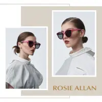 在飛比找momo購物網優惠-【ROSIE ALLAN】ROSIE 手工板材墨鏡 粉色C0