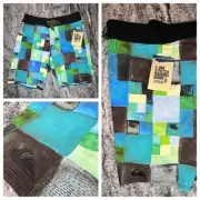 Quicksilver Board Short Men’s Size 31 Dusk Ride Surf Swim Trunks 4-Way STRETCH