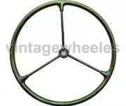 LHD Steering Wheel Fit For Wwii Jeep Willys Mb Ford Gpw