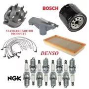 Tune Up Kit Filters Cap Wire Spark Plugs For DODGE DAKOTA V8; 5.9L 2000