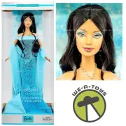 December Turquoise Birthstone Collection Barbie Doll 2002 Mattel B2397