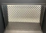 Incubator Shelf Perforated Stainless Steel 22 13/16 x 17 3/4 in.