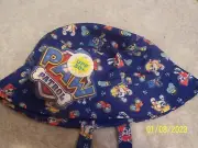 Nickelodeon Paw Patrol Bucket Hat With Closure UPF 50+ New With Tag