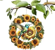 Outdoor Wind Spinner | Wind Spinner for Outdoor Decor | Yard Ornament Sculptures Home Patio Decoration for Women Mom Grandma Wife Birthday Holiday