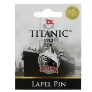 Titanic Collectors Ship Shaped Pin Badge (sg)