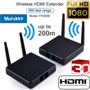 Measy FH686 Wireless HDMI Video Transmitter AV IR Extender 3D 1080P HDCP WiVu TV