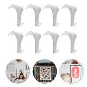 20 Pcs Picture Rail Hook Exhibition Hooks Hanging System Accessories