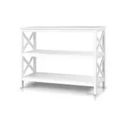 Artiss 3-tier Console Table White