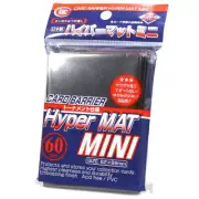 KMC HYPER MAT 60ct MINI SIZE 62x89mm BLACK