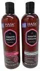 ( Lot 2 ) Hask Keratin Smooth Smoothing Shampoo & Conditioner 12 oz Each