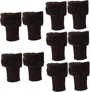 Furry Winter Leg Covers for Women Keep Warm Boot Accessories Versatile Leg Warmers for Fashion Comfort for Autumn Winter Use Easy to Dry