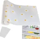 AHYUANBA Refrigerator Liners,Non-Adhesive Shelf Liner Waterproof Transparent ...