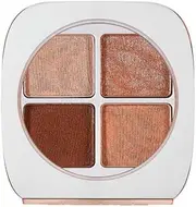 FLOWER Beauty Petal Play Eyeshadow Palette- Travel-Size + Everyday Use - Four Neutral Shades + Perfect For On-The-Go - Matte + Shimmer - Cruelty-Free + Vegan (Gilded Lily)