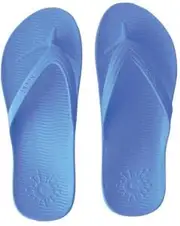 Cheeki Thongs Arch Support Light Blue Kids Size Us1