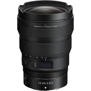 【Nikon 尼康】NIKKOR Z 14-24mm F2.8 S 超廣角變焦鏡頭--公司貨(拭鏡紙吹球..好禮)