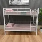 Lucas Metal Single on Single Bunk Bed