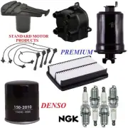 Tune Up Kit Filters Cap Rotor Spark Plugs Wire for Toyota 4Runner L4; 2.7L 1996 (for: Toyota)