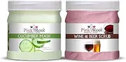 Cucumber Mask 500gm with Wine & Beer Scrub 500gm