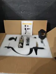 goldenwarm Front Door Handle and Deadbolt Set Black Front Door Lock Set