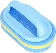 Cleaning Sponge, Comfortable Handle Sponge Brush Sturdy for Bathroom for Floor for Carpet for Home for Bathtub