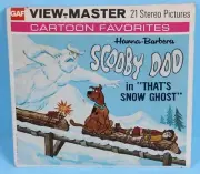 Vintage View-Master Scooby Doo That Snow Ghost Reels
