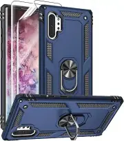 For Galaxy Note 10 Plus Note 10+ Case with HD Screen Protector, 360 Degree 5G