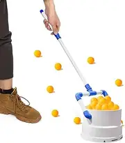 Tennis Ball Basket | Table Tennis Retriever,Adjustable Storage Catcher Practice Accessory for Outdoor Backyard