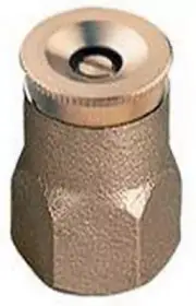 Sprinkler System, 180 Degree Pattern, Brass Shrub Head, Fixed Spray, 54035