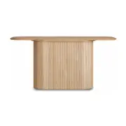 Adsila 160cm Console Hallway Entrance Table Natural