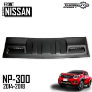 Roof Spoiler Front Matte Black Led Fit For Nissan Navara Np300 D23 2014-2018