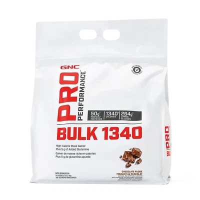 GNC Pro Performance Bulk 1340 8 Servings Chocolate Fudge Flavor 3.22kg NEW