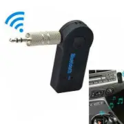 Wireless Bluetooth 3.5mm AUX Audio Stereo Music Car Receiver~hot Adapter W6N6