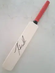 TRAVIS HEAD SIGNED MINI CRICKET BAT COA AUSTRALIA ASHES