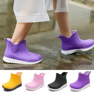 新款小學生雨鞋兒童中大童男童加絨內膽保暖雨靴防滑防水鞋膠鞋.