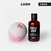 在飛比找momo購物網優惠-【LUSH 嵐舒】甜香盛宴 沐浴泡澡組合(茉莉花香汽泡彈/玫