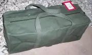 TOOL & CAMPING BAG HEAVY DUTY CANVAS 18" - 46CM OLIVE GREEN / TENT PEG BAG NEW