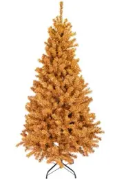 Tree Buddees Black and Orange Halloween / Fall Colored Christmas Tree 6ft Tall
