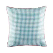 Kas Australia Mosi Euro Throw Pillowcase 65x65cm - Aqua