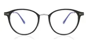 Tom Ford FT5528-B Blue-Light Block 001 Men's Glasses Black Size 49 - Private Health Rebate - Blue Light Block Available
