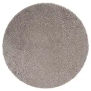 VINDEBÄK rug, high pile, light beige, 130 cm