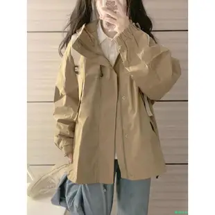 韓國衣服 外套 棒球外套美式復古飛行員夾克外套女ins潮新款寬松韓系高級感小眾上衣外套