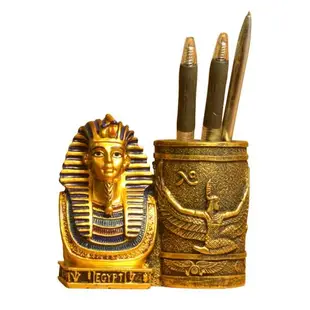 擺設古埃及筆插書房法老王桌面