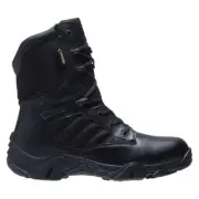 BATES GX-8 BLACK MEN’S SZ.8 UNIFORM 8″ LACE UP BOOT-E02268 NEW IN BOX SIDE-ZIP
