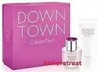 CALVIN KLEIN DOWNTOWN 50ML 2PC SET EDP HER FRAGRANCE PERFUME SP NEW GENUINE RARE
