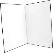 Generic A4 Photography Reflective Board Mirror Fill Light Cardboard Reflector Double-Sided Easy to Carry