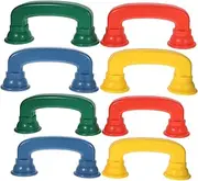 INOOMP 8pcs Boy Girl Simulation Realistic Whisper Phones for Classroom Play Emotional Communication Develops Language Skills Safe for Boy Girl