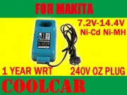 Battery Charger for Makita Maktec 7.2V 9.6V 12V 14.4V Ni-Cd Ni-MH 240V drill OZ