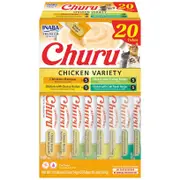 Inaba Churu Puree Chicken Variety Box Cat Treats 20pk